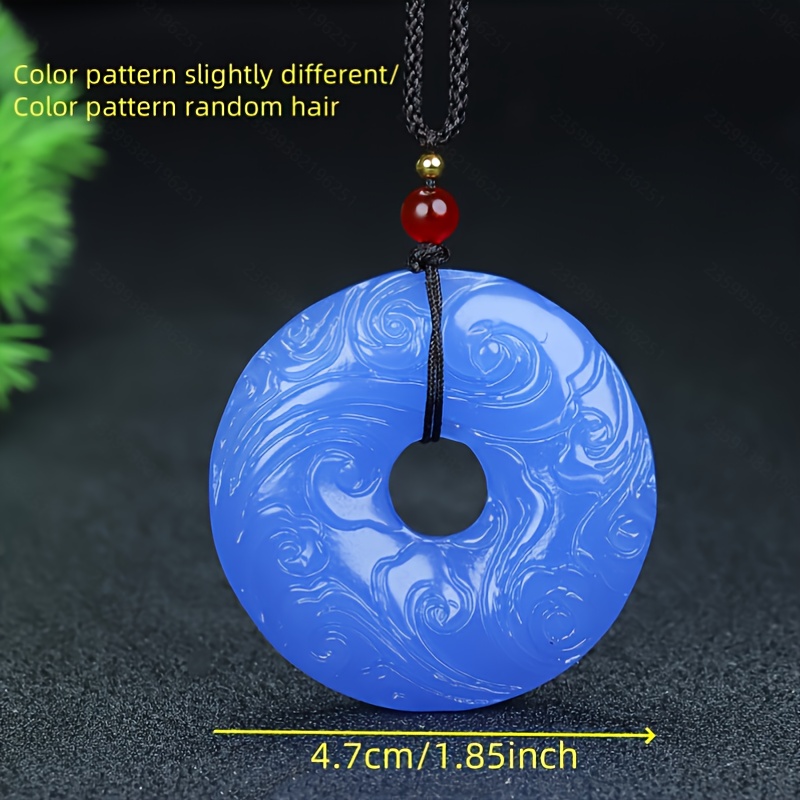 Natural Stone Pendant Necklace, Unisex Daily Wear